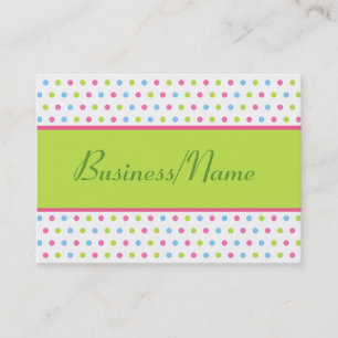 Retro Dot Business Card