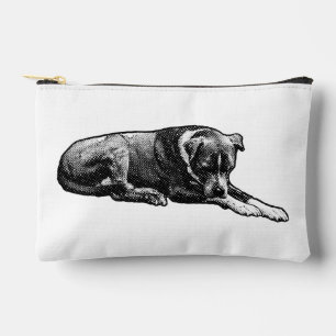 Retro Dot Zip Pouch