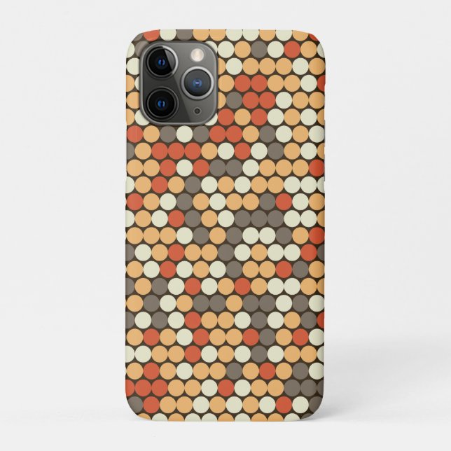 Retro dots Case-Mate iPhone case (Back)