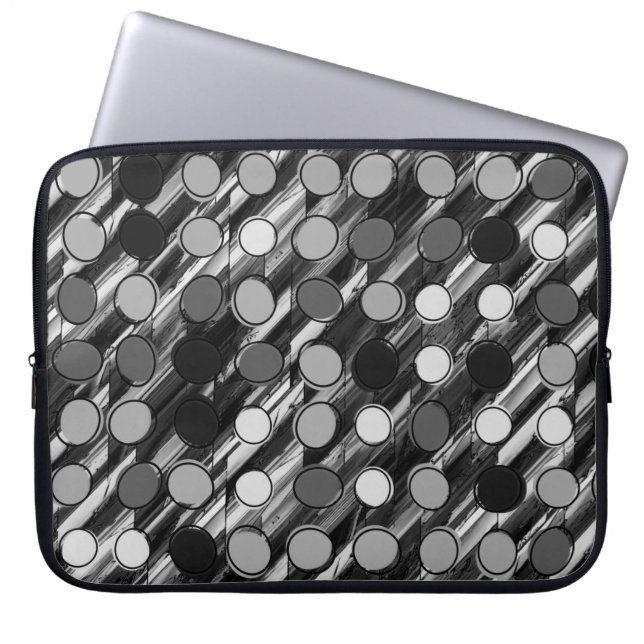 Retro Dots Laptop Sleeve (Front)