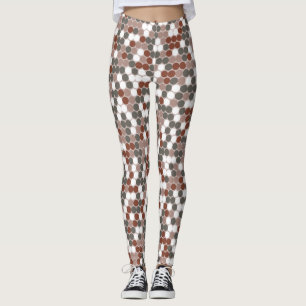 Retro dots leggings