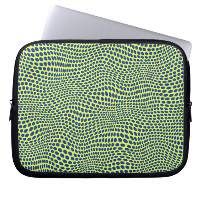 Retro dotty! laptop sleeve (Front)