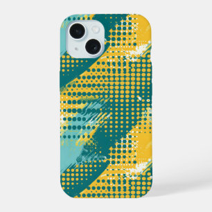 Retro Dotwave iPhone 15 Case