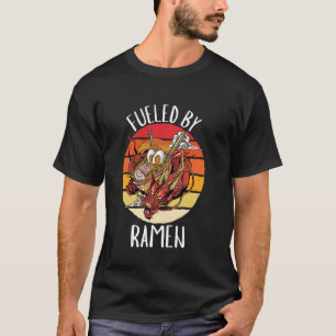 Retro Dragon Fuelled By Ramen Vintage Ramen Lover T-Shirt