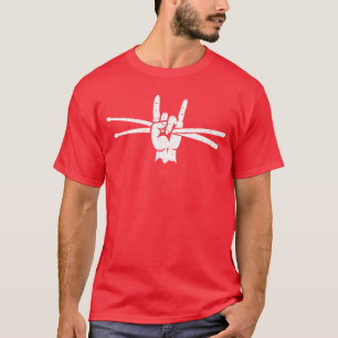 Retro Drum Sticks Art Men Boys Percussion Drum Pla T-Shirt