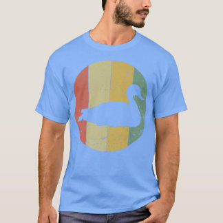 Retro Duck Vintage Duck Spirit Farmer Animal Lover T-Shirt