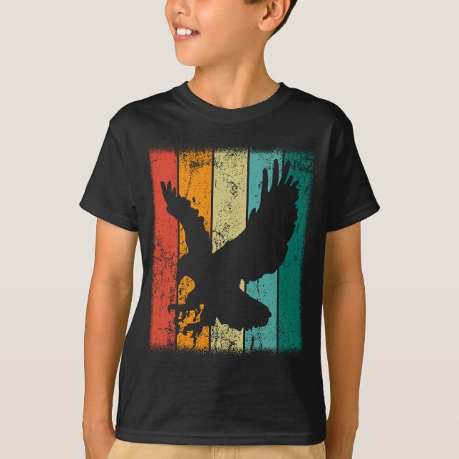Retro Eagle  T-Shirt (Front)
