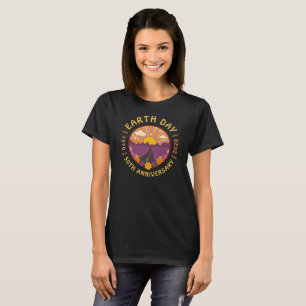 Retro Earth Day 2020 50th Anniversary Vintage 70s T-Shirt