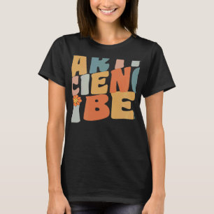Retro Earth Science Vibes Teacher Women Kids T-Shirt