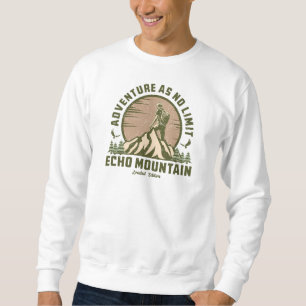 Retro Echo Mountain Hike Sunset T-Shirt Sweatshirt