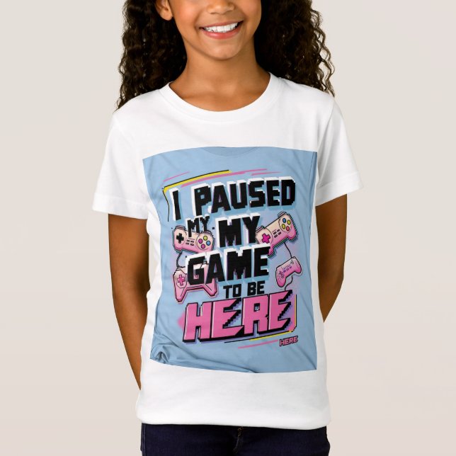 Retro Edutainment: 16-Bit Melting Controller T-Shirt (Front)