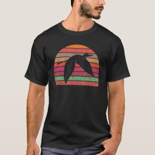 Retro Egret Vintage Egret Spirit Animal 60s 70s St T-Shirt