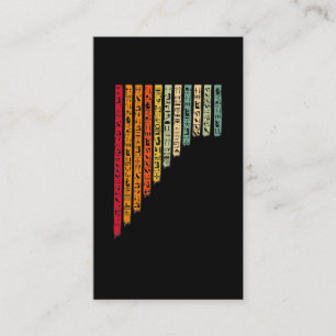 Retro Egyptian Hieroglyphics Egypt Culture Business Card