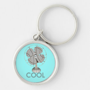 Retro Electric Fan Key Ring