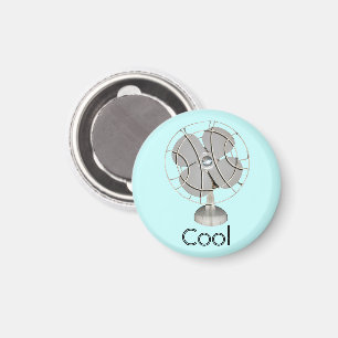 Retro Electric Fan Magnet