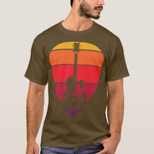 Retro Electric Guitar pick T-Shirt