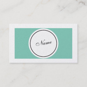 Retro Elegant Business Card