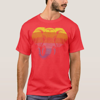 Retro Elephant 1 T-Shirt