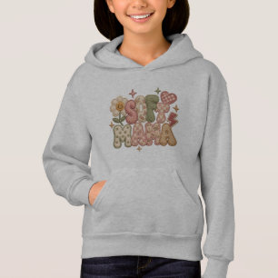 Retro Embroidered Soft Mama Design - Vintage Flora