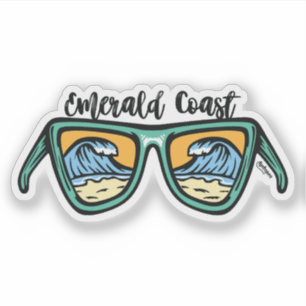Retro Emerald Coast the artwork is in both sides