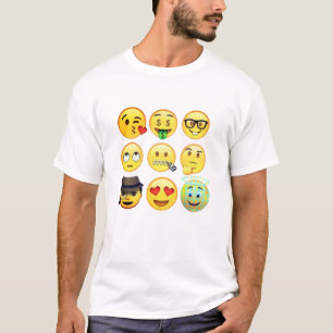Retro emoji funny shirt-design christmas gift-idea T-Shirt