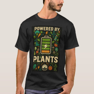 Retro energy drink can botanical power elemenents T-Shirt