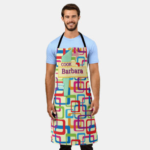 Retro Era Personalize  Apron