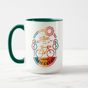 Retro Erie Canal Bike Trail Mug