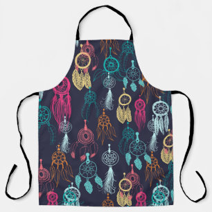 Retro Ethnic Doodle: Dreamcatcher Collection Apron