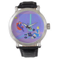Retro Evening at Home Watch