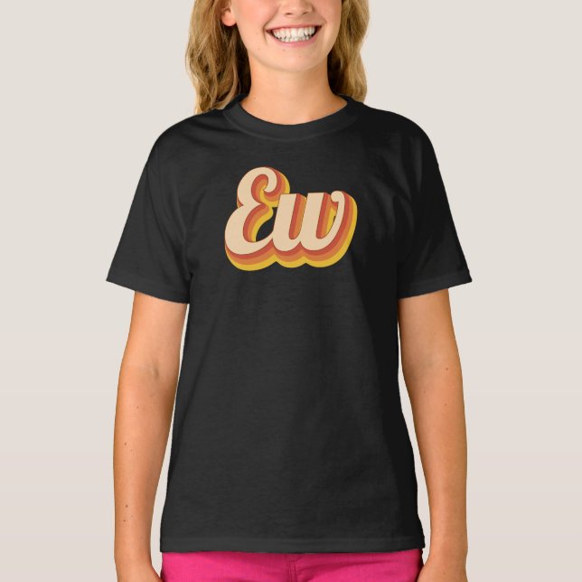Retro Ew T-Shirt (Front)