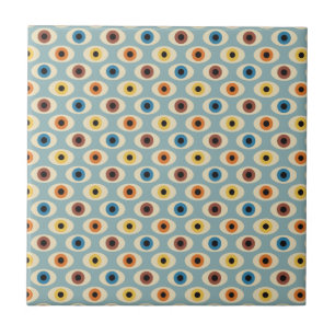 Retro Eye Pattern Tile