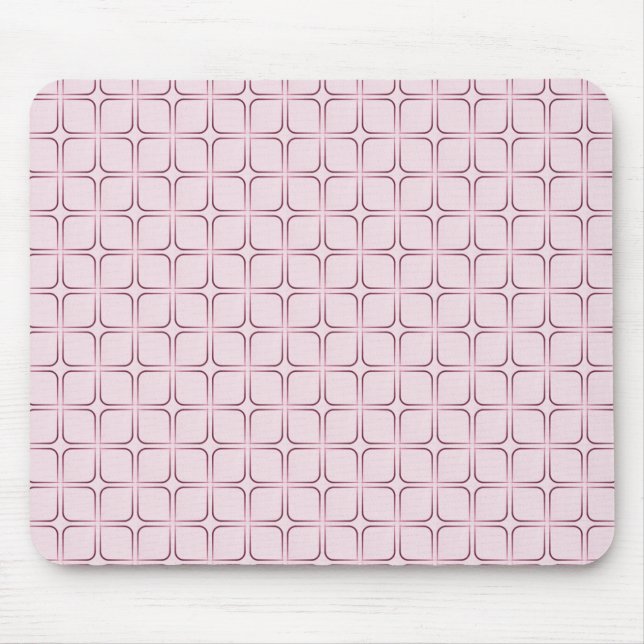 Retro Fab Mousepad, Lavender Mouse Mat (Front)