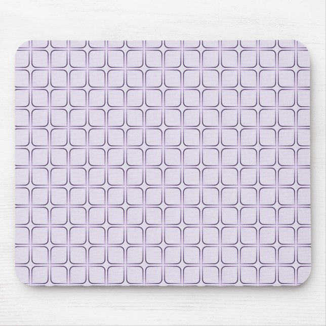 Retro Fab Mousepad, Violet Mouse Mat (Front)