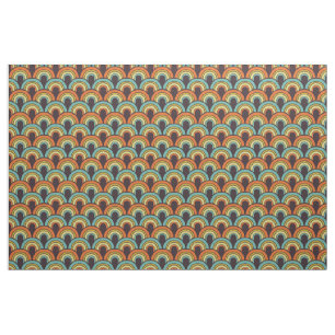 Retro fabric pattern