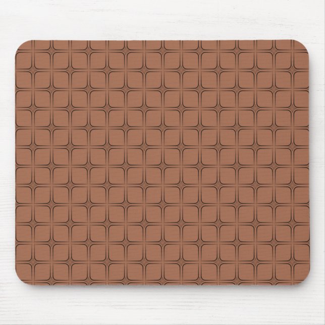 Retro Fabulous Mousepad, Caramel Mouse Mat (Front)