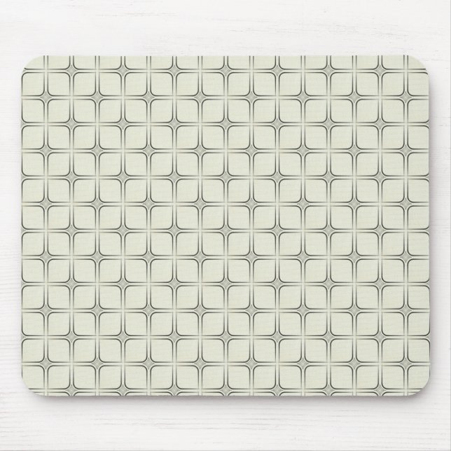 Retro Fabulous Mousepad, Ivory Mouse Mat (Front)
