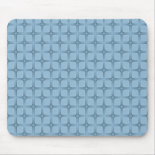 Retro Fabulous Mousepad, Light Blue Mouse Mat