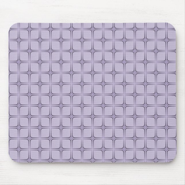 Retro Fabulous Mousepad, Lilac Mouse Mat (Front)