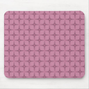 Retro Fabulous Mousepad, Mauve Mouse Mat
