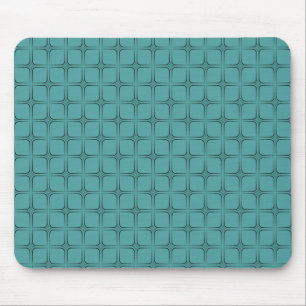 Retro Fabulous Mousepad, Turquoise Mouse Mat