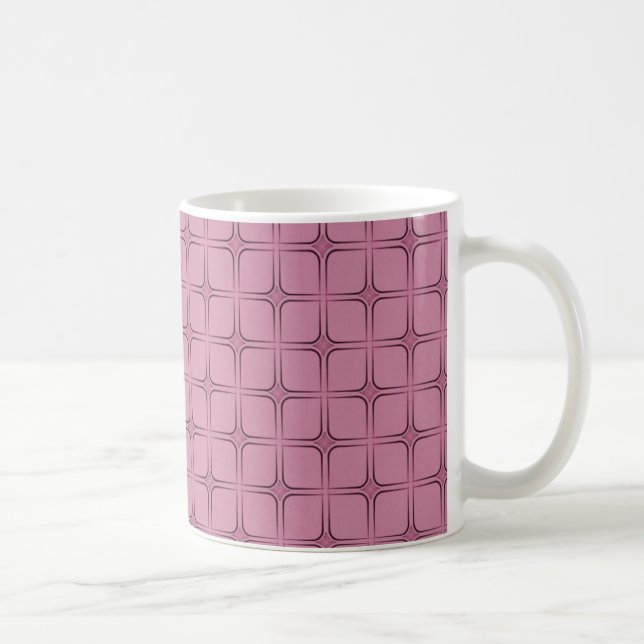 Retro Fabulous Mug, Mauve Coffee Mug (Right)