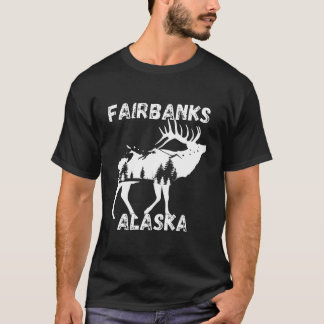 Retro Fairbanks Alaska Apparel Souvenir T-Shirt