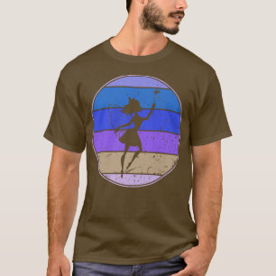 Retro Fairy Vintage Fairy Silhouette Fairy Tale Lo T-Shirt