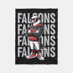 Retro Falcon Gift For Men Women Boys Girls Kids Fleece Blanket