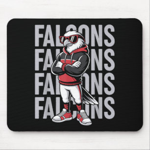 Retro Falcon Gift For Men Women Boys Girls Kids  Mouse Mat