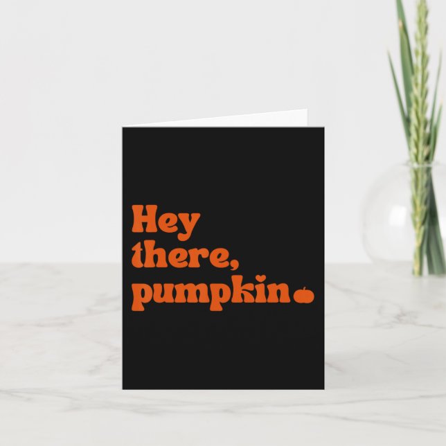 Retro Fall Aesthetic  Autumn Fall Season Card (Front)