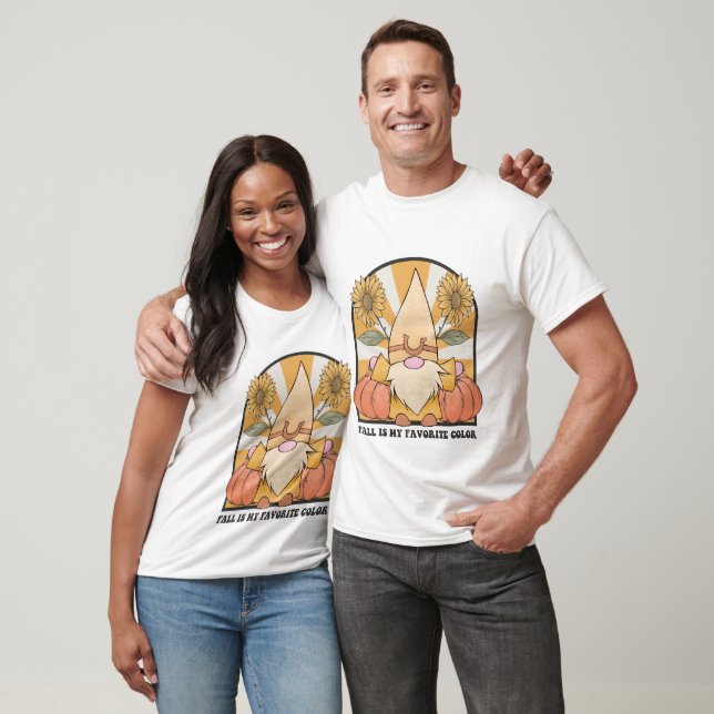 Retro Fall Is My Favourite Colour - Fall T-Shirt (Unisex)