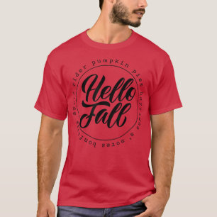 Retro Fall Season Vintage Autumn Thanksgiving  T-Shirt