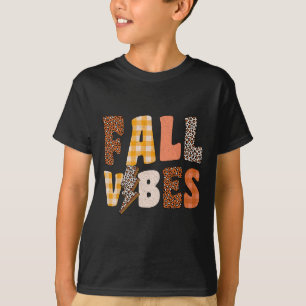 Retro Fall Vibes  Autumn Fall Season T-Shirt